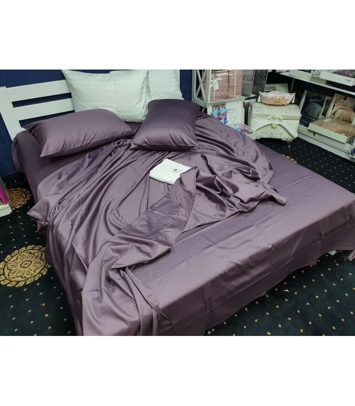 Комплект постільної білизни Excalibur №321 ᗍ сатин ※ Україна, натуральна тканина