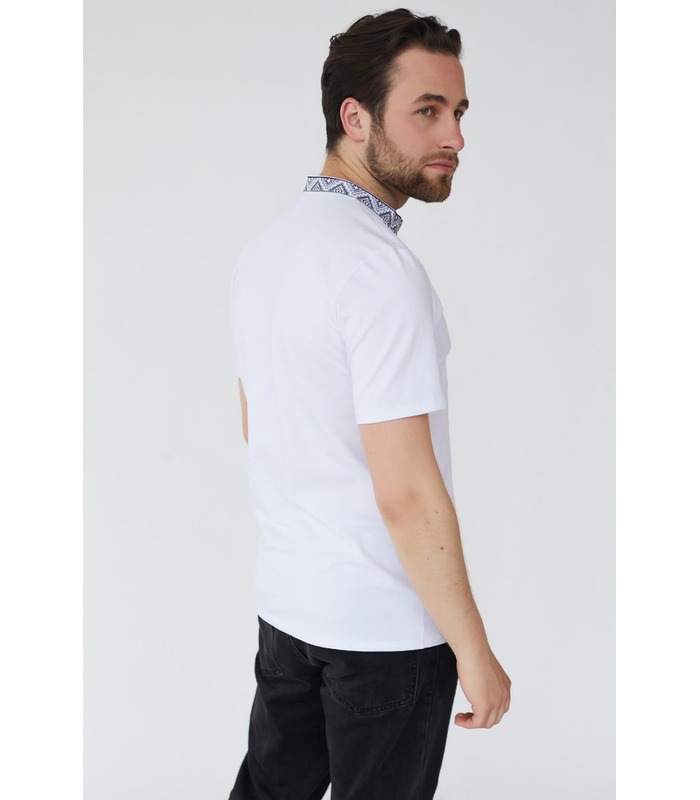 Мужская вышитая футболка мод.084