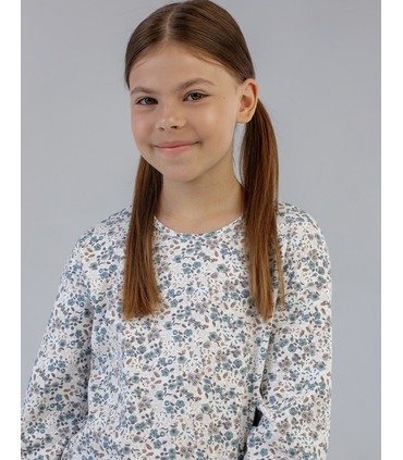Дитячий джемпер ФБ842 KV, кофта у квіточку