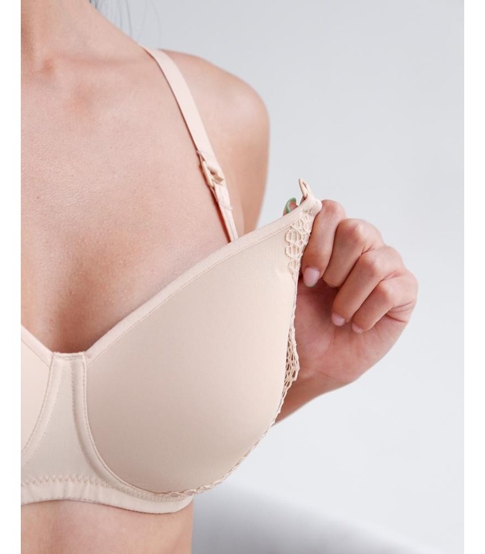 Бюстгальтер мод.824, бежевий бюстгальтер для годування