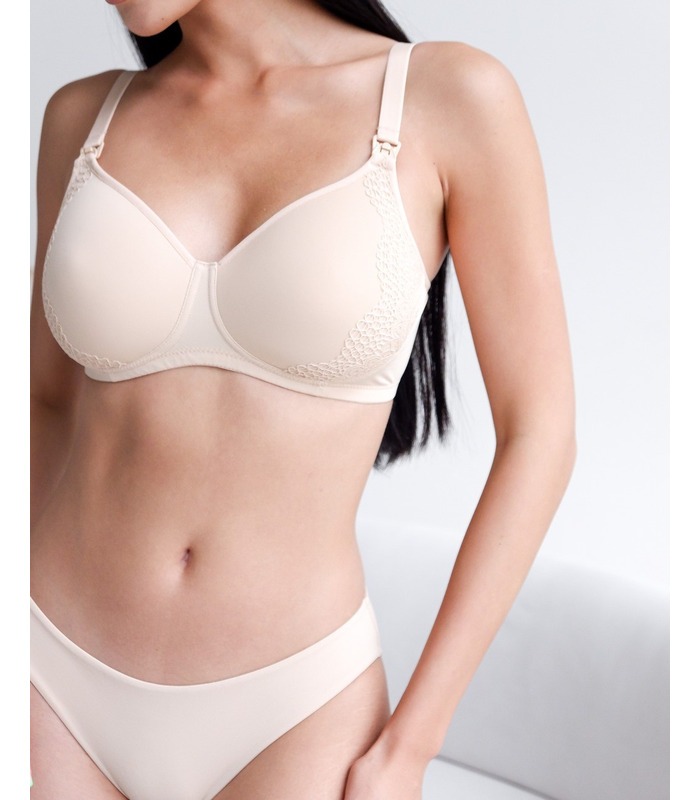 Бюстгальтер мод.824, бежевий бюстгальтер для годування