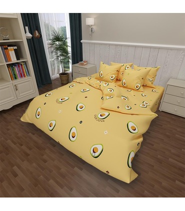 Постільна білизна Avocado ᗍ бязь. Пошито в Україні ᐵ натуральна тканина | МамаТато