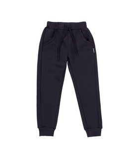 Дитячі теплі штани ШР554 CH ➤ чорні дитячі штани на флісі від МамаТато