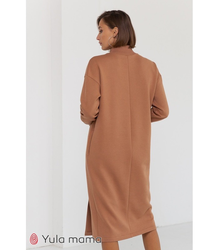 Платье Мейси Теплое BG от Юла Мама в категории Платья для кормления на МамаТато