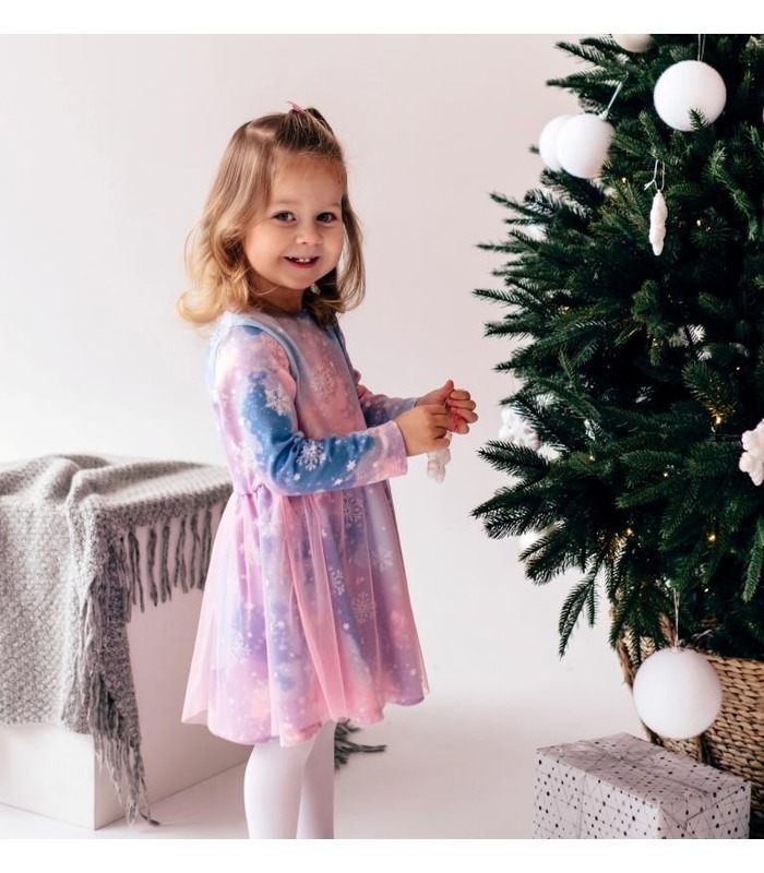 Детское платье Зимнее Чудо ПЛ285