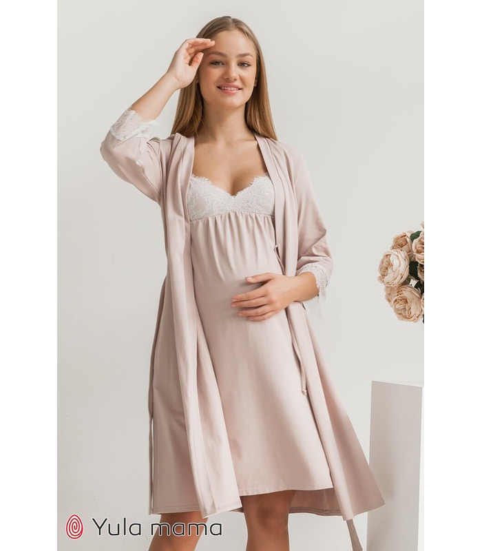 Ночнушка Агата CA від Юла Мама у категорії Нічні сорочки для годування на МамаТато
