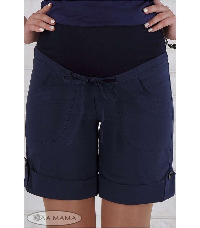 Шорти Трессі з високим бандажним поясом. от Юла Мама в категории Шорты и бриджи беременным на МамаТато