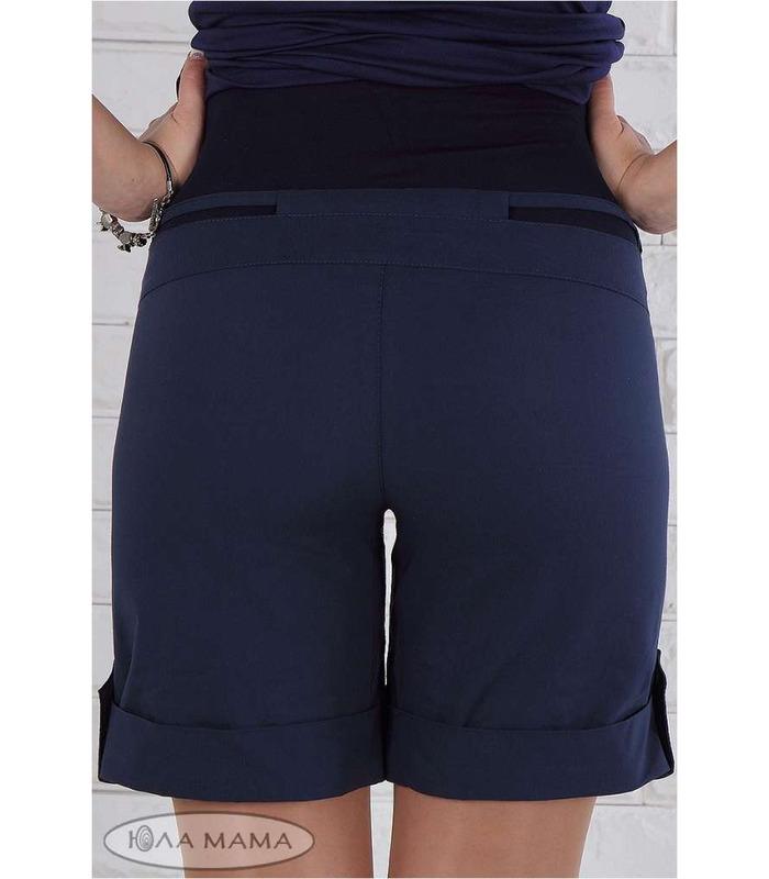 Шорти Трессі з високим бандажним поясом. от Юла Мама в категории Шорты и бриджи беременным на МамаТато