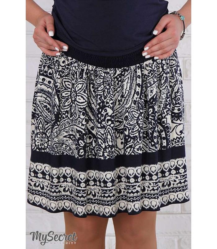 Літня спідниця зі штапеля Тріна. от Юла Мама в категории Юбки для беременных на МамаТато