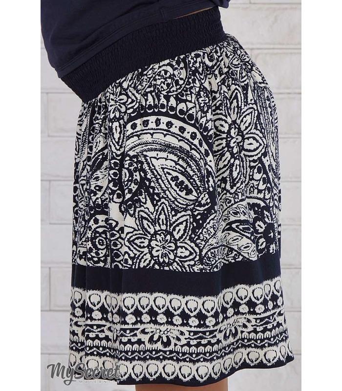 Літня спідниця зі штапеля Тріна. от Юла Мама в категории Юбки для беременных на МамаТато