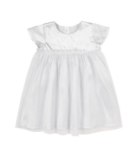 Дитяча сукня ПЛ355 ➤ біла дитяча нарядна сукня від МамаТато