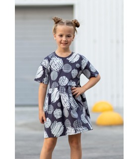 Дитяча сукня ПЛ351 (Y01) ➤ літнє дитяче плаття вільного крою від МамаТато