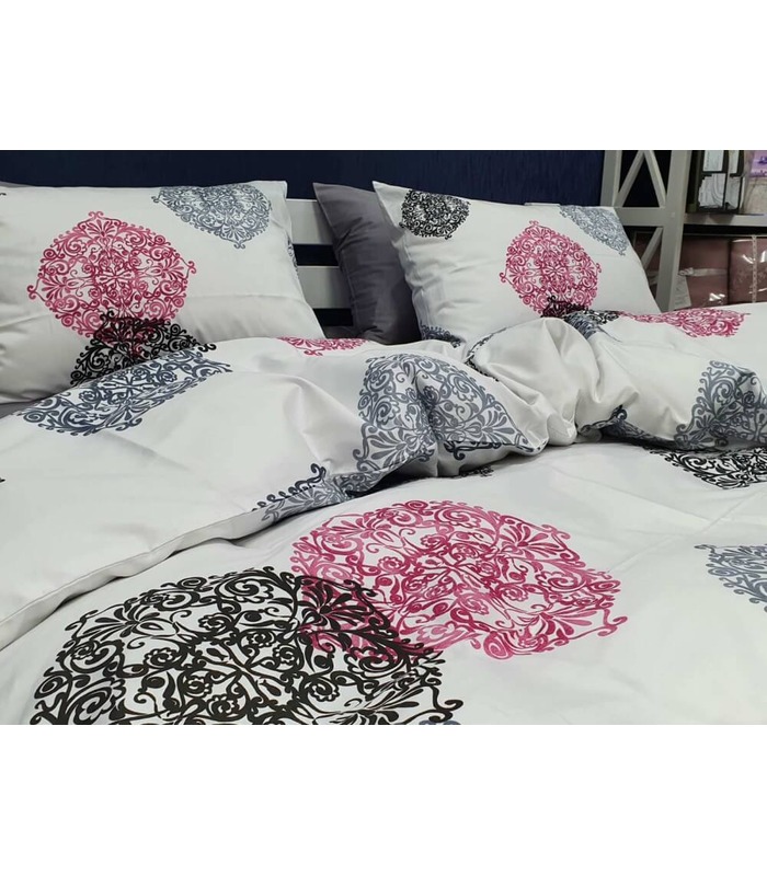 Комплект постільної білизни Fuga ᗍ сатин Люкс ※ Україна, натуральна тканина