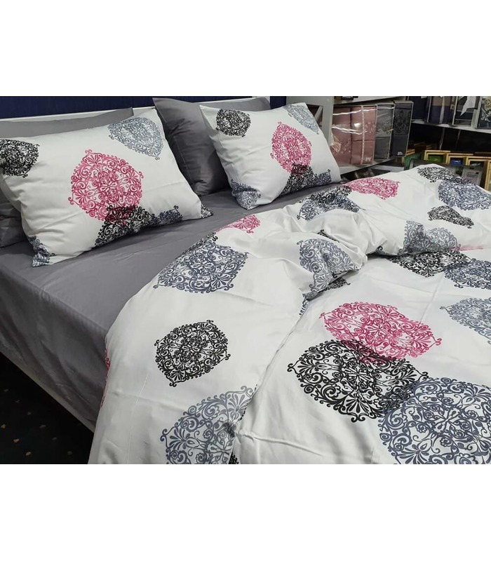 Комплект постельного белья Fuga ᗍ сатин Люкс ※ Украина, натуральная ткань