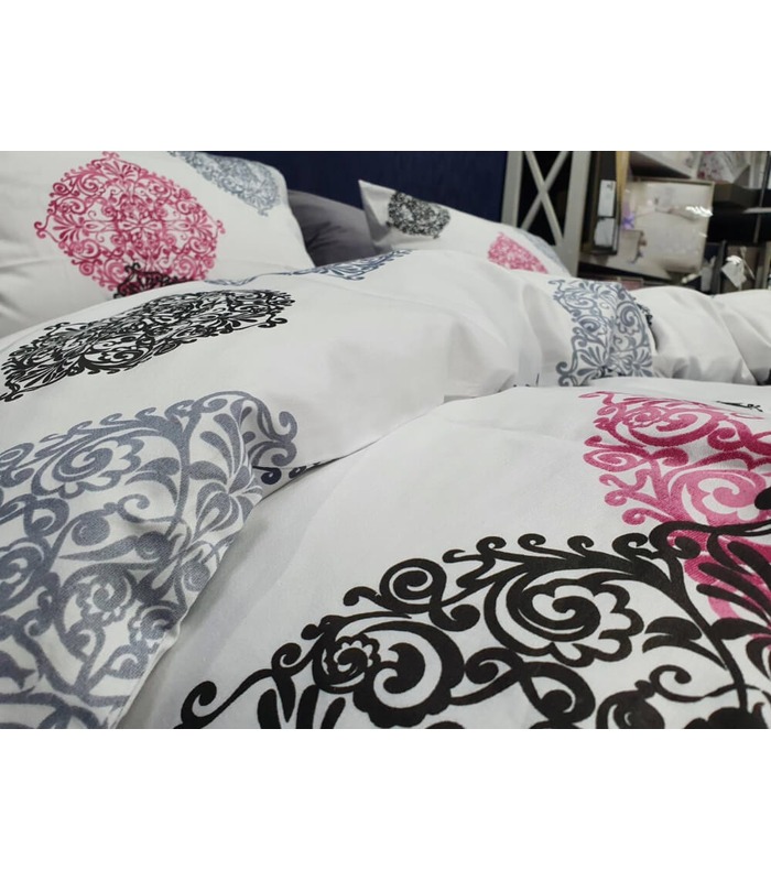 Комплект постільної білизни Fuga ᗍ сатин Люкс ※ Україна, натуральна тканина