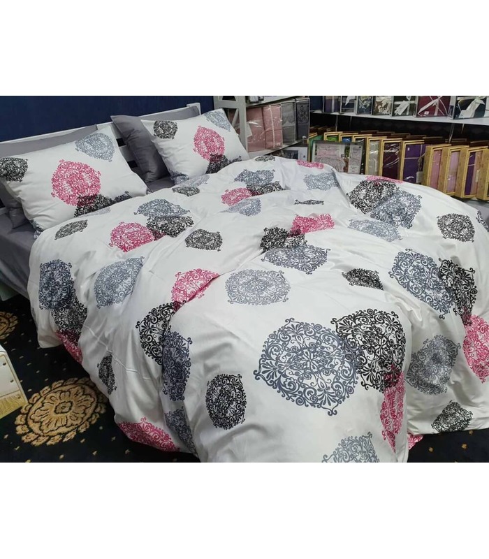 Комплект постільної білизни Fuga ᗍ сатин Люкс ※ Україна, натуральна тканина