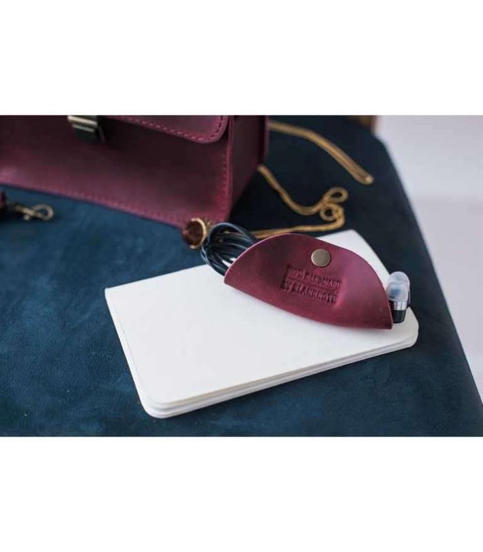 Жіноча Бохо-сумка "Лілу" (Виноград/Корал).