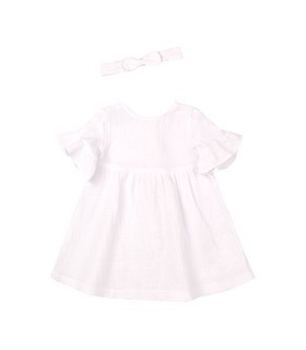 Комплект детский КП276 ➤ нарядный белый комплект девочке от МамаТато