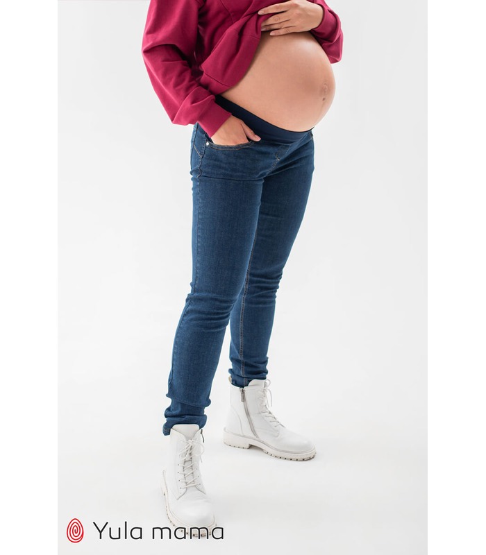 Джинсы Лория от Юла Мама в категории Брюки и джинсы беременным на МамаТато