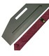 Краватка ᐉ Вишита краватка бордового кольору 662, костюмна тканина ※ Україна
