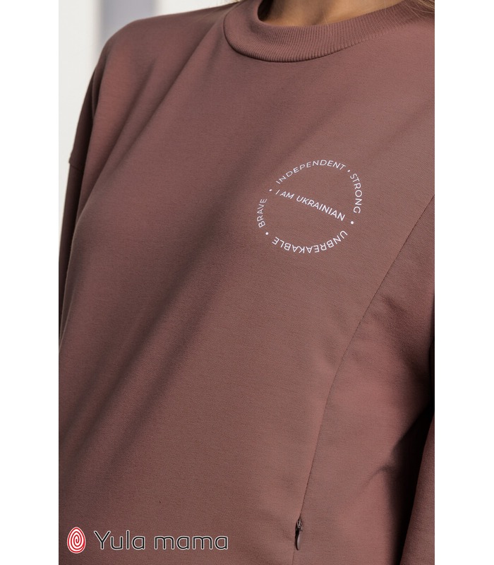 Свитшот Мрія Лайт CA от Юла Мама в категории Свитера и свитшоты кормящим на МамаТато