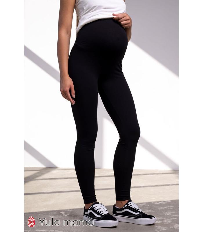 Лосины с высоким поясом Хилла CH от Юла Мама в категории Лосины и леггинсы беременным на МамаТато