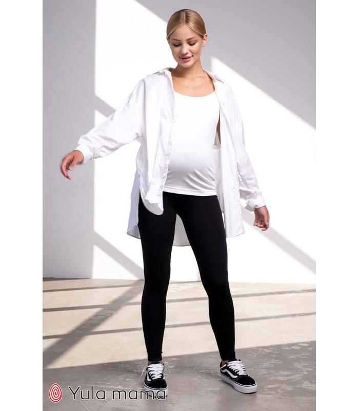 Лосины с высоким поясом Хилла CH от Юла Мама в категории Лосины и леггинсы беременным на МамаТато