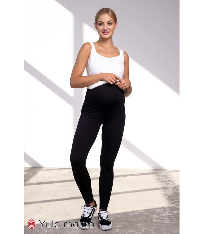 Лосины с высоким поясом Хилла CH от Юла Мама в категории Лосины и леггинсы беременным на МамаТато