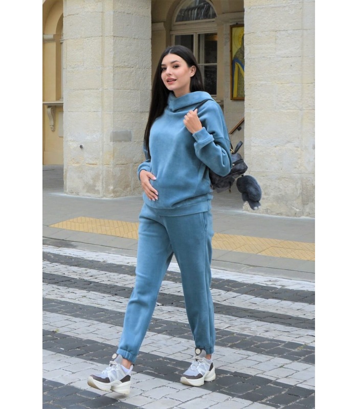 Плюшевый костюм для беременных мод.2229(8) 1640 от Dianora в категории Брючные костюмы для кормящих на МамаТато