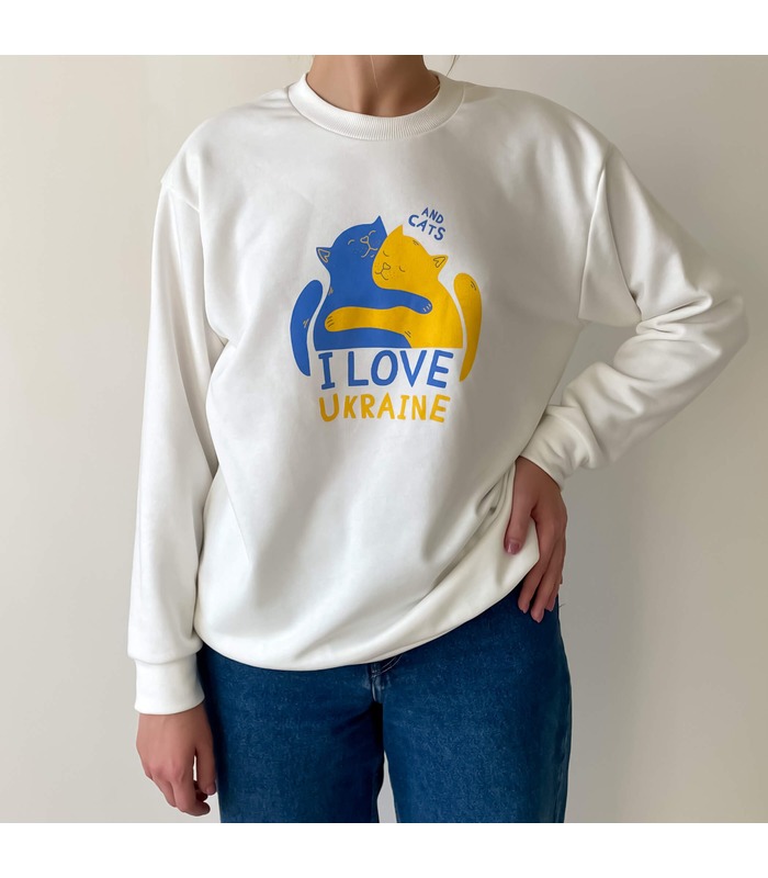 Универсальный патриотический свитшот ДЖ325 (205)