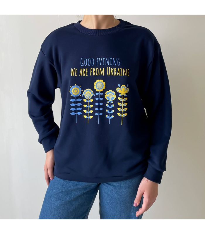 Универсальный патриотический свитшот ДЖ325 (805)