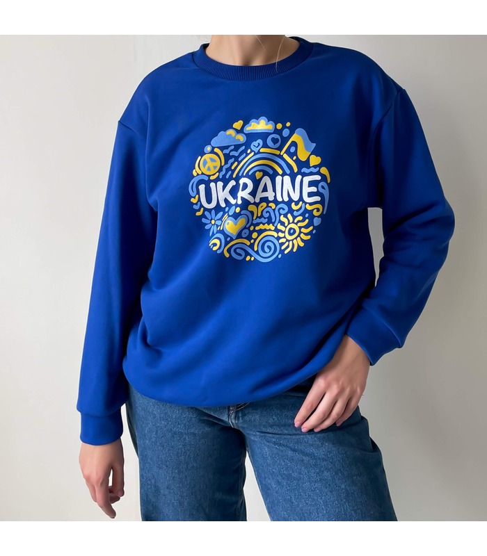 Універсальний патріотичний світшот ДЖ325 (845)