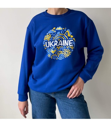 Універсальний патріотичний світшот ДЖ325 (845)