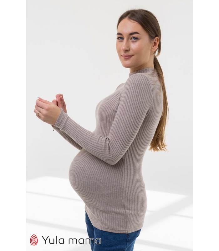 Гольф Леси Теплый CA от Юла Мама в категории Гольфы и лонгсливы кормящим на МамаТато