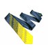 Краватка ᐉ Вишита краватка жовто-синього кольору Жовто-синій дует, сатин ※ Україна
