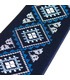 Краватка ᐉ Вишита краватка темно-синього кольору Громовик, сатин ※ Україна