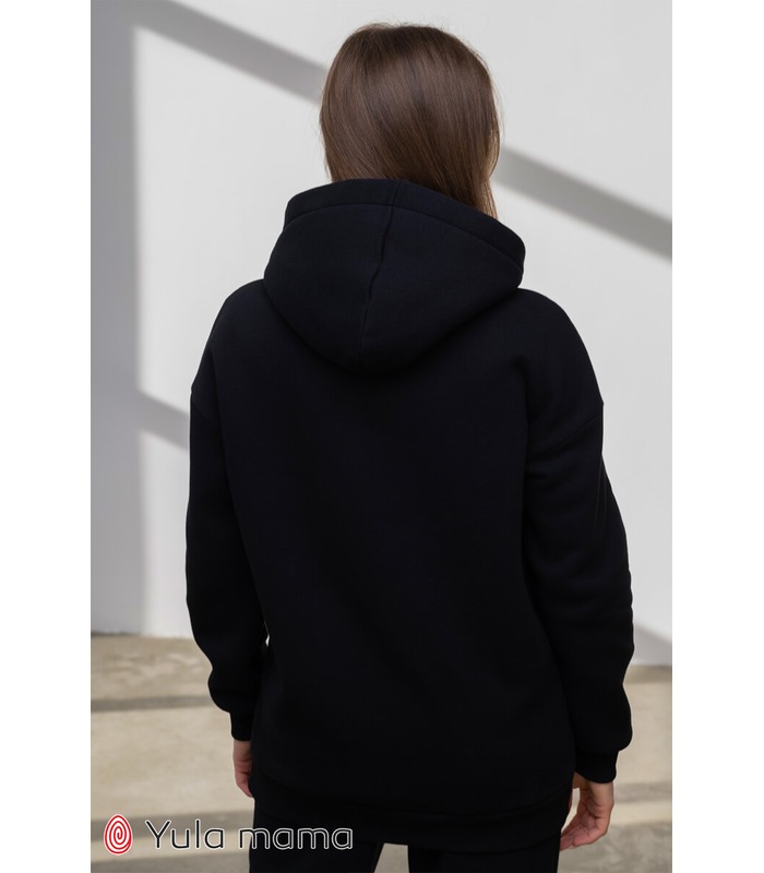 Худи Гледис Теплое CH2 от Юла Мама в категории Свитера и свитшоты кормящим на МамаТато