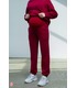бордовый костюм для беременных