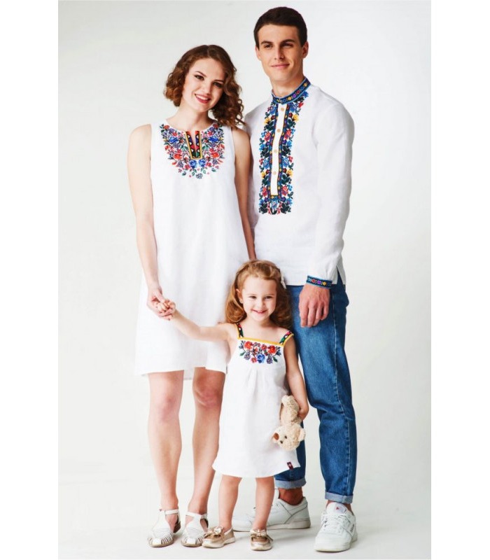 Детский вышитый сарафан мод.003