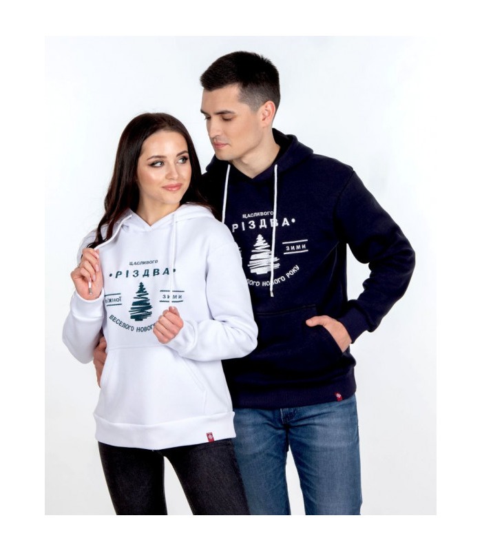 Жіноче худі Різдвяна Ялинка мод.610