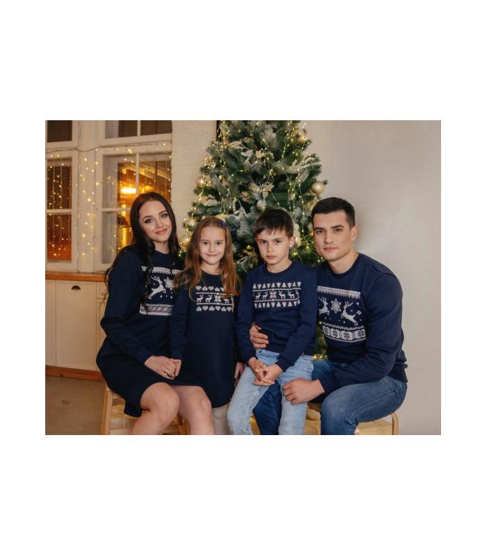 Мужской свитшот Рождественское Чудо мод.586