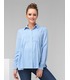 Блуза Эймей, голубая рубашка беременным и кормящим