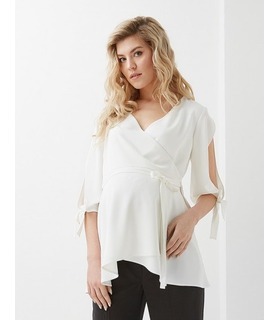 Блуза Луиза ➤ молочная блуза для беременных