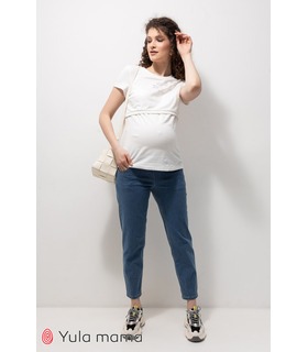Джинсы Шелдон Деним ➤ легкие джинсы мом для беременных от МамаТато