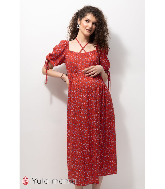 Платье Бриэлла RE от Юла Мама в категории Платья для кормления на МамаТато