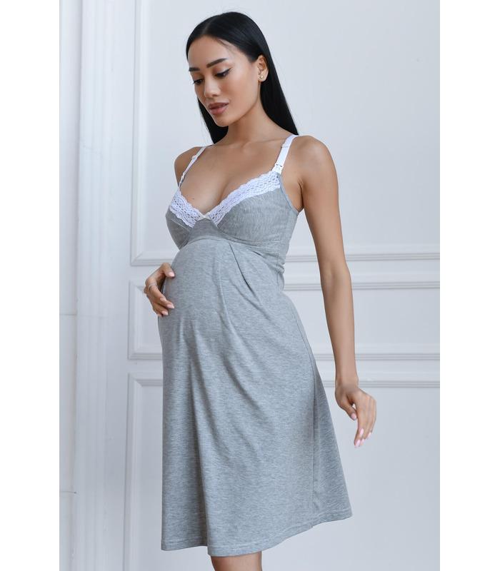 Нічна сорочка 3 в 1 Меланж.