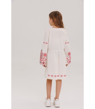 Детское вышитое платье ПЛ379