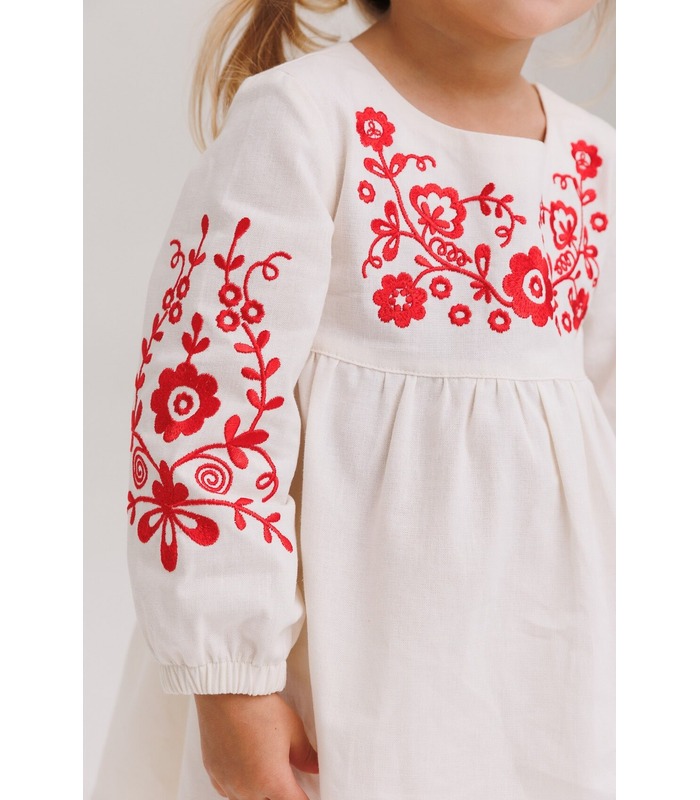 Дитяча вишита сукня ПЛ378