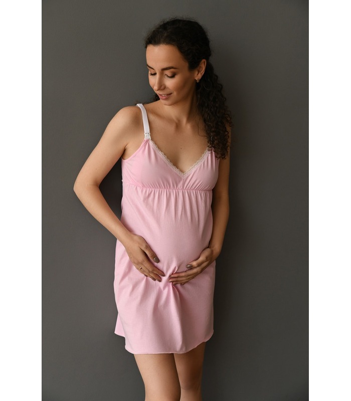Ночная рубашка мод.24133 Розовая