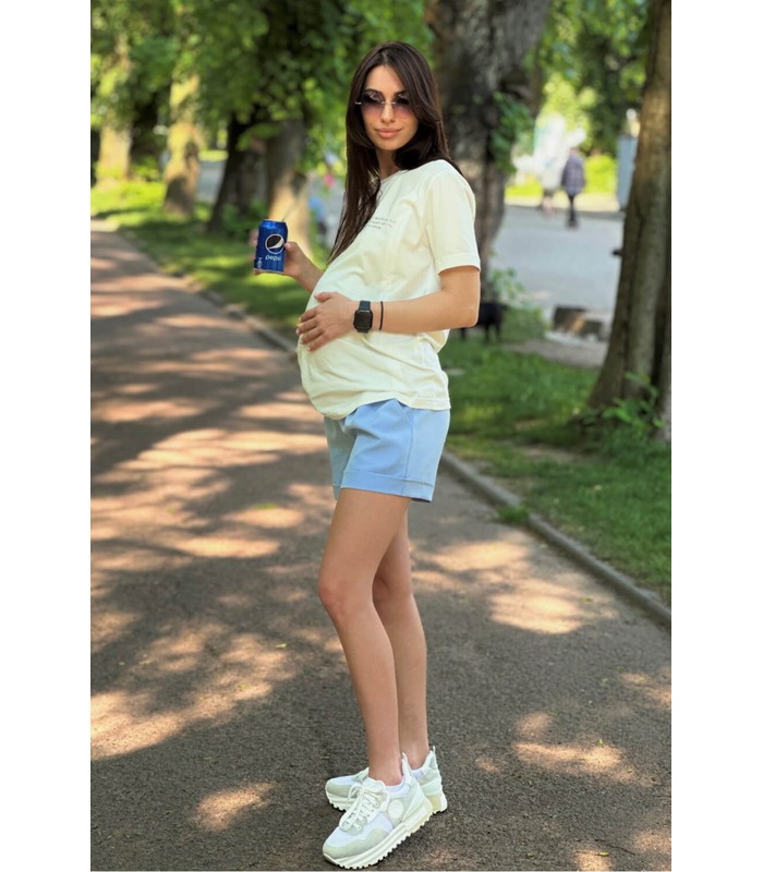 Шорти для вагітних мод.1430 1599 від Dianora у категорії Шорти та бриджі вагітним на МамаТато